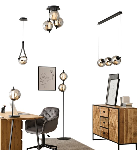 ZÁVĚSNÉ LED SVÍTIDLO, 124/20/215 cm Dieter Knoll - Závěsná LED svítidla
