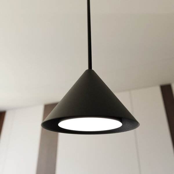 Závěsné svítidlo ELIT 4 – černé, 4× GX53, šířka 90 cm