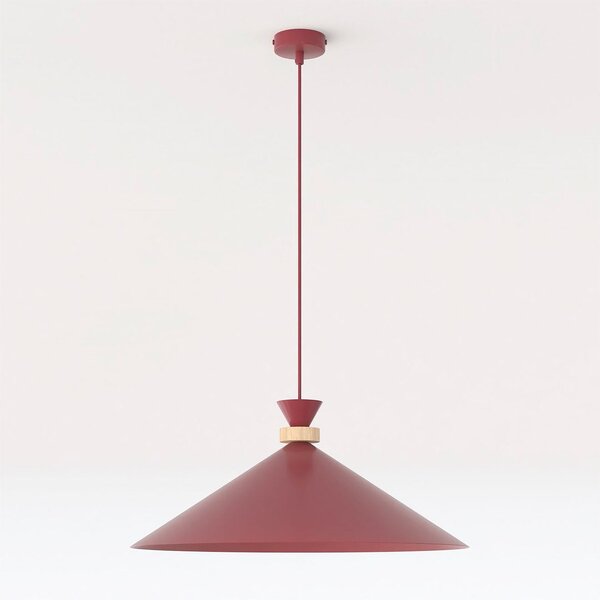Závěsné svítidlo OLIVO 1L – vínové, 1× GX53, šířka 50 cm