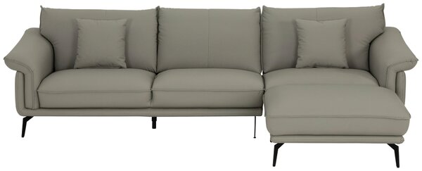 TŘÍMÍSTNÁ POHOVKA, textil, šedohnědá MID.YOU - Pohovky, Online Only