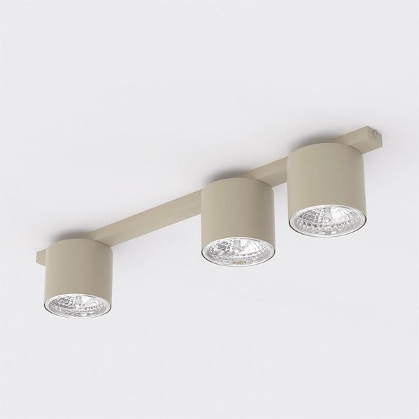 Stropní svítidlo NANO 3 – moka, 3× GU10 AR111, šířka 70 cm