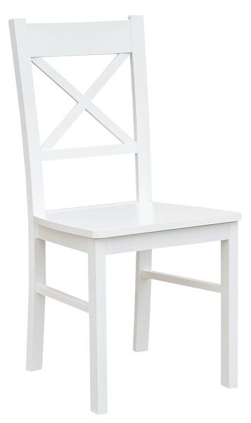 Židle 22, buk, barva bílá, kolekce Belluno Elegante