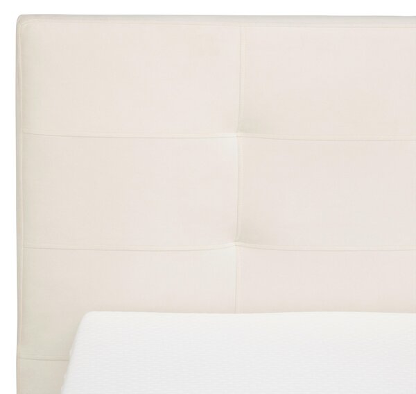 POSTEL BOXSPRING, 90/200 cm, krémová MID.YOU - Jednolůžkové postele, Online Only