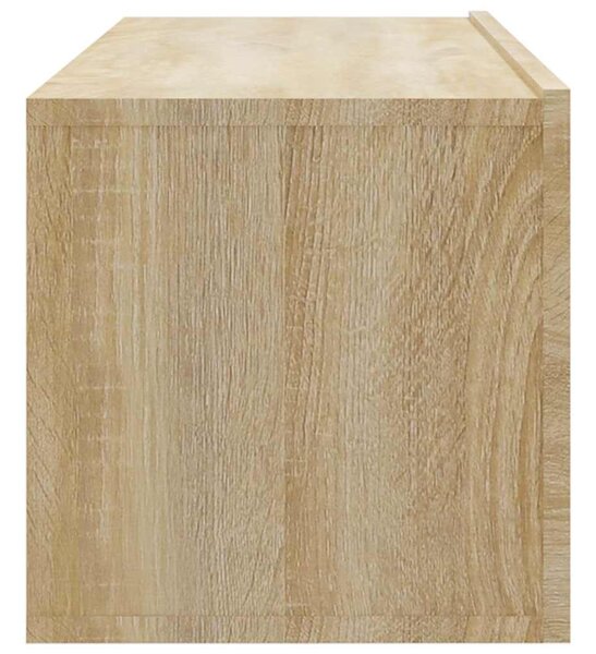 Nástěnné TV skříňky 4 ks dub sonoma 100 x 30 x 30 cm 3114192