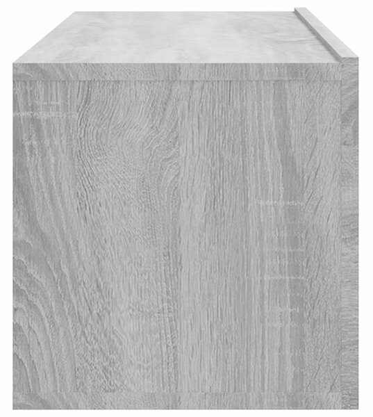 Nástěnné TV skříňky 4 ks šedé sonoma 100 x 30 x 30 cm 3114196