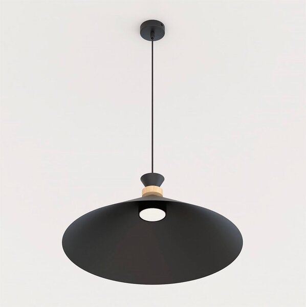Závěsné svítidlo OLIVO 1L – černé, 1× GX53, šířka 50 cm