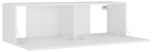 8dílný set TV skříněk bílý kompozitní dřevo 3114222
