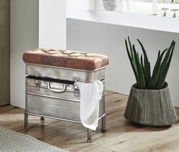 SEDACÍ LAVICE, antracitová, hnědá Carryhome - Lavice do jídelny