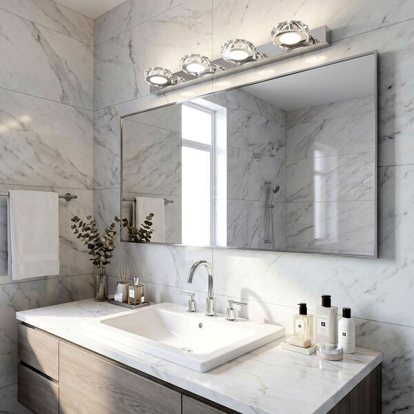 Toolight APP1940-4W, nástěnná LED svítilna, 620 mm, chromová, OSW-66074