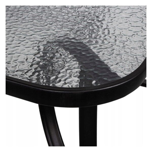 Zahradní stůl 150x90 cm SPRINGOS TOSCANA GF1014 černý