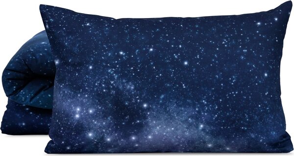 Foonka 150X200/70X80-NS Povlečení Hayka noční obloha jednoduché 150 x 200 cm