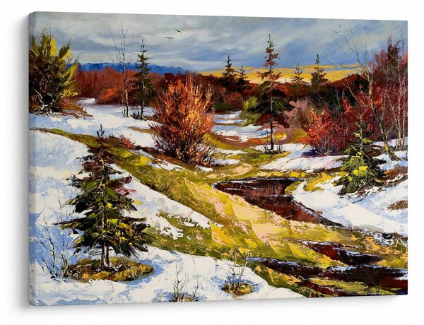Obraz - Příchod jara (70x50 cm)