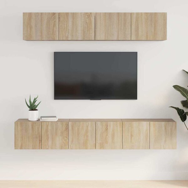 5dílný set TV skříněk dub sonoma kompozitní dřevo 3114424