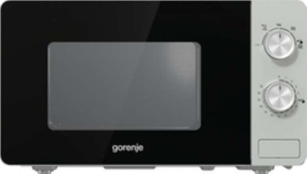 Mikrovlnná trouba Gorenje MO17E1S – 17 l, 700 W, stříbrná