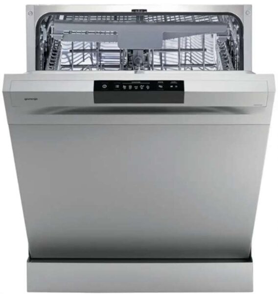 Volně stojící myčka nádobí Gorenje GS620C10S – 60 cm, 14 sad, stříbrná