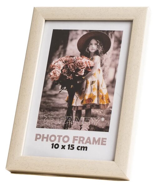 FANDY Plastový rámeček Notte 10x15 8 bílý