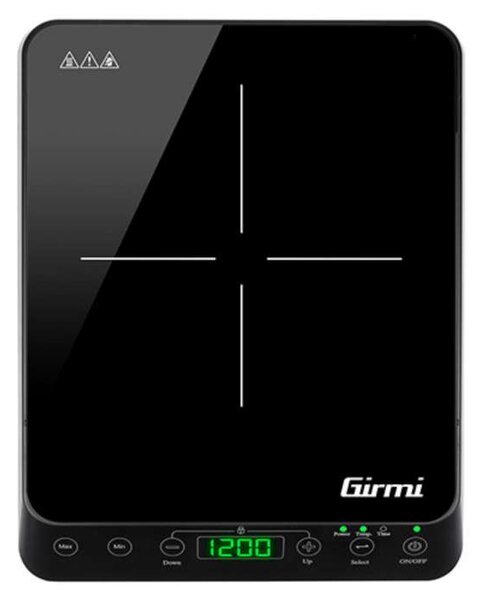 Indukční vařič Girmi PI0400 – 1 plotýnka, 2000 W, černý