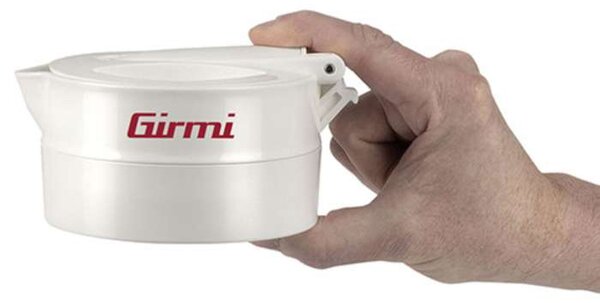 Skládací rychlovarná konvice Girmi BL0301 – 0,6 l, 600 W, bílá