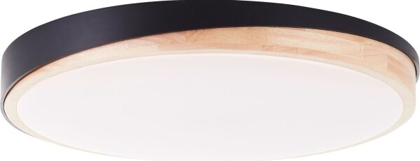 Brilliant - LED Stm stropní svítidlo BAARLO LED/36W/230V pr. 50 cm čer + DO