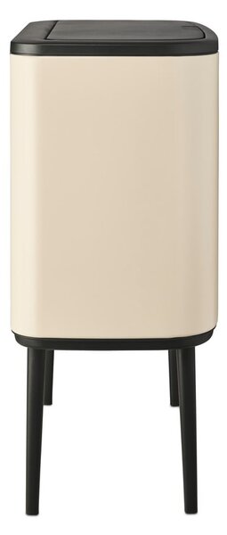 Béžový dotykový ocelový odpadkový koš 36 l Bo Touch Bin – Brabantia