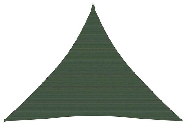 Plachta proti slunci 160 g/m² tmavě zelená 5 x 5 x 5 m HDPE 311482