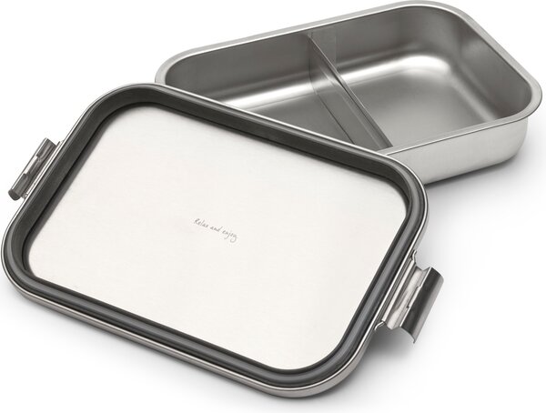 Brabantia 203800 Krabička na svačinu Make & Take s přihrádkami L matná ocel