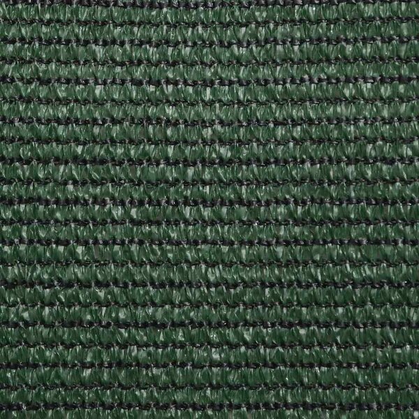 Plachta proti slunci 160 g/m² tmavě zelená 5 x 5 x 5 m HDPE 311482
