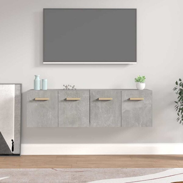Nástěnné skříňky 2 ks betonově šedé 60x36,5x35 cm kompozit 3115631
