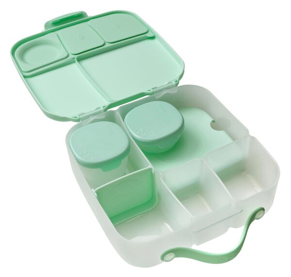 B.box Sada krabiček Snack tubs 3 ks Barva: zelená