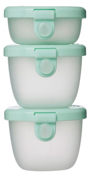 B.box Sada krabiček Snack tubs 3 ks Barva: růžová