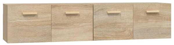 Nástěnné skříňky 2 ks dub sonoma 80x35x36,5 cm kompozitní dřevo 3115646