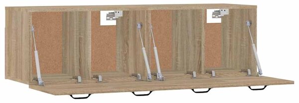 Nástěnné skříňky 2 ks dub sonoma 80x35x36,5 cm kompozitní dřevo 3115654