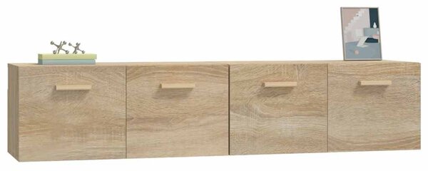 Nástěnné skříňky 2 ks dub sonoma 80x35x36,5 cm kompozitní dřevo 3115646