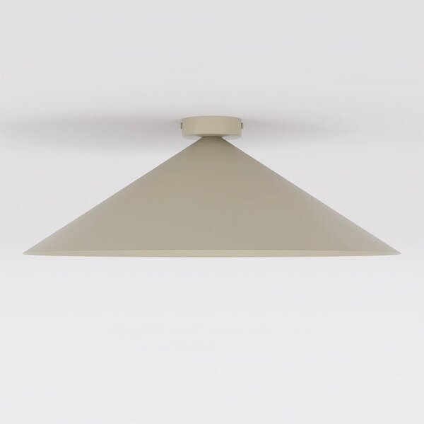Stropní svítidlo MONO 1L – moka, opálové sklo, 1× E14, šířka 50 cm