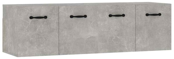 Nástěnné skříňky 2 ks betonově šedé 80 x 35 x 36,5 cm kompozit 3115655