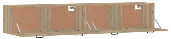 Nástěnné skříňky 2 ks dub sonoma 100x36,5x35cm kompozitní dřevo 3115670