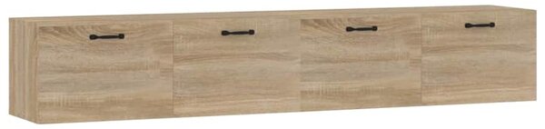 Nástěnné skříňky 2 ks dub sonoma 100x36,5x35cm kompozitní dřevo 3115670