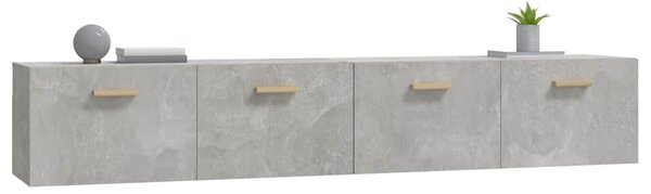 Nástěnné skříňky 2 ks betonově šedé 100x36,5x35 cm kompozit 3115663