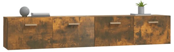 Nástěnné skříňky 2 ks kouřový dub 100 x 36,5 x 35 cm kompozit 3115665