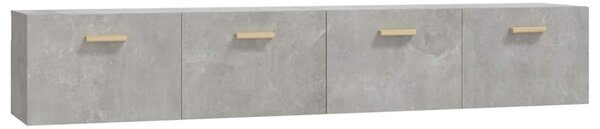 Nástěnné skříňky 2 ks betonově šedé 100x36,5x35 cm kompozit 3115663