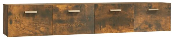 Nástěnné skříňky 2 ks kouřový dub 100 x 36,5 x 35 cm kompozit 3115665