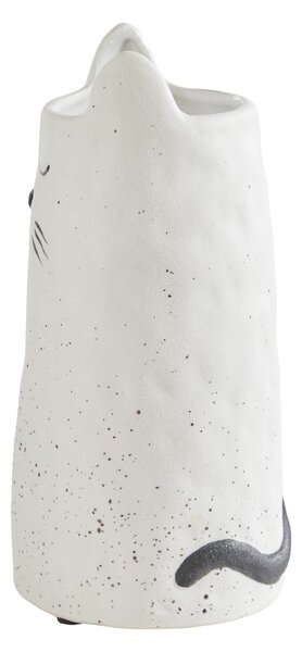 GATO Váza kočka 20 cm - bílá