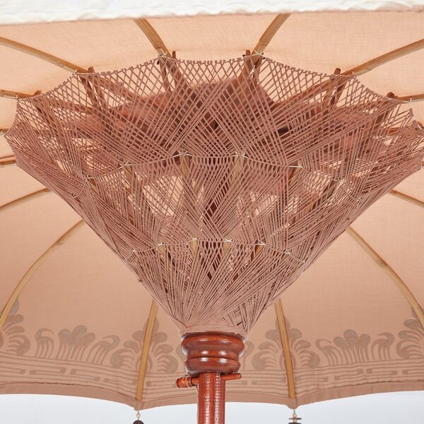 ORIENTAL LOUNGE Slunečník 180 cm - béžová