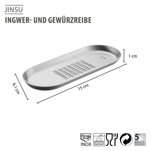 Struhadlo na zázvor a koření JINSU - GEFU