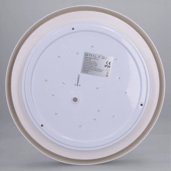 Brilagi - LED Stropní svítidlo MATTEO LED/24W/230V pr. 31 cm červená