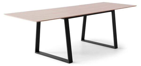 Rozkládací jídelní stůl s deskou v dubovém dekoru v přírodní barvě 100x210 cm Meza – Hammel Furniture