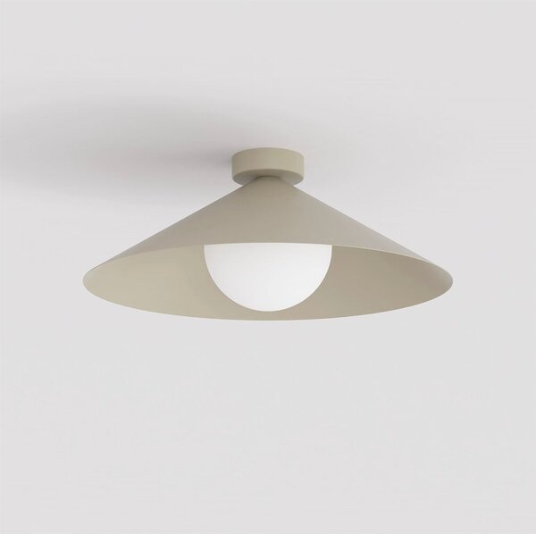 Stropní svítidlo MONO 1M – moka, opálové sklo, 1× E14, šířka 40 cm