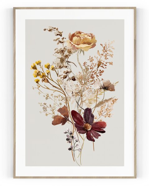 Plakát / Obraz Květina A4 - 21 x 29,7 cm Pololesklý saténový papír