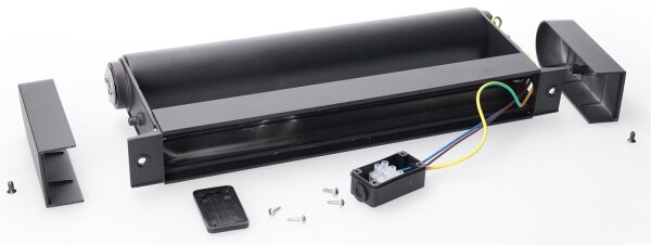 Brilagi - LED Venkovní nástěnné svítidlo SALERNO LED/12W/230V 35,5 cm černá IP65