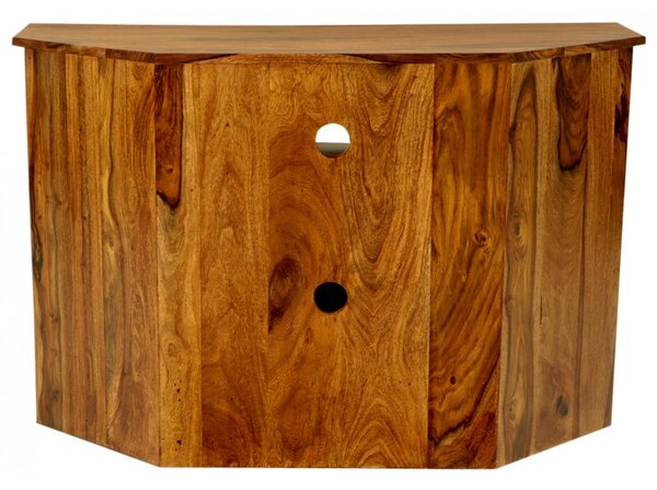 TV stolek rohový Rami 110x70x50 z indického masivu palisandr